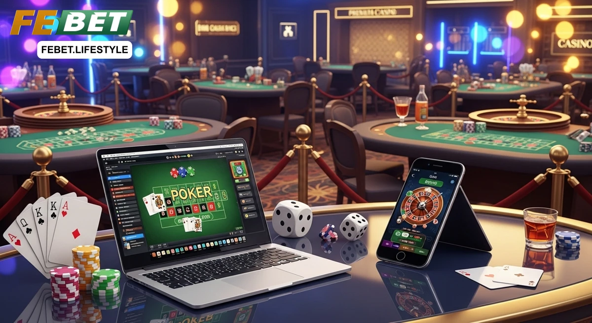 Banner chào xuân 2026 của FEBET – Link truy cập chính thức